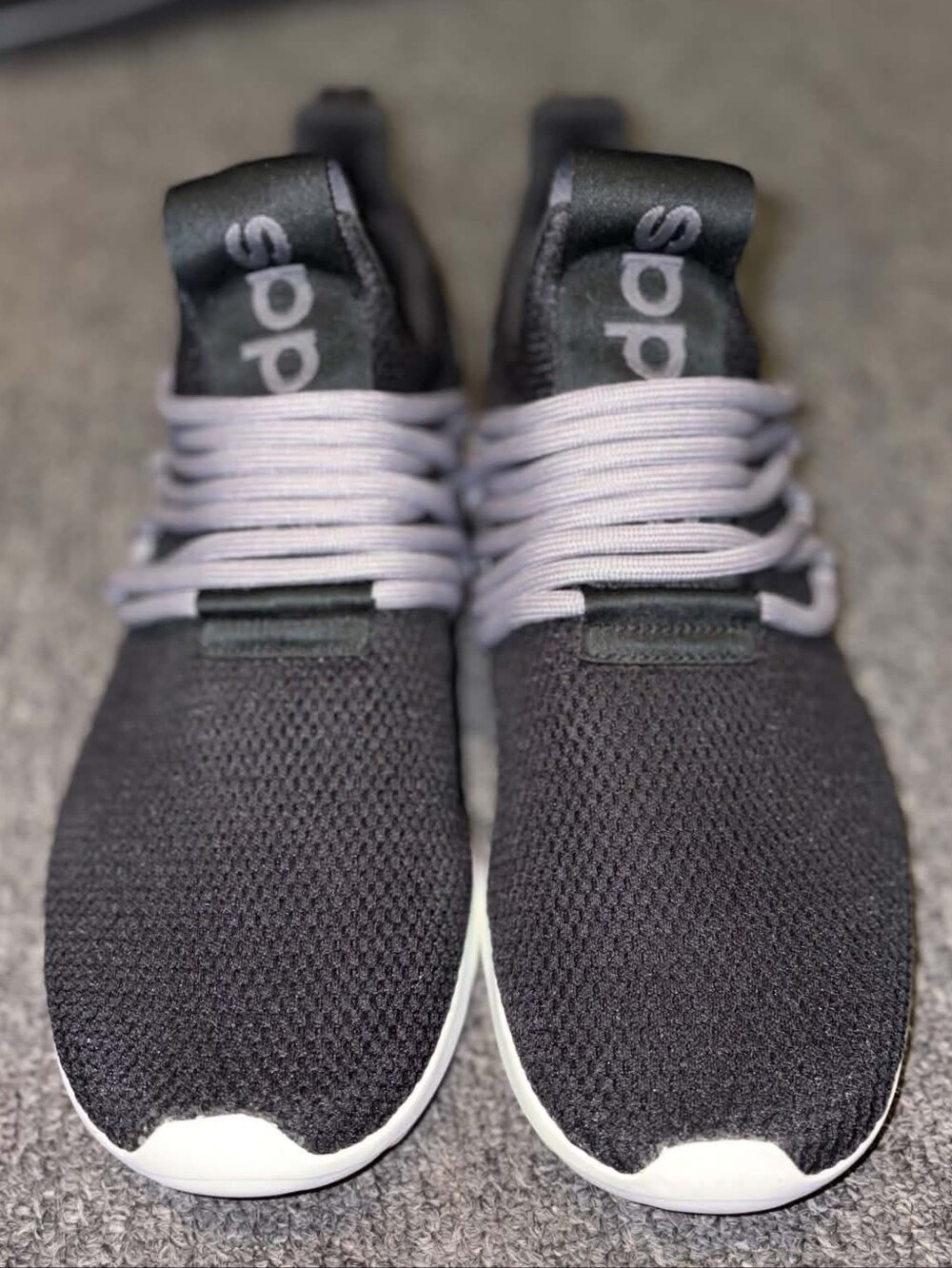 Black & Gray Adidas Lite Racer Adapt 3.0 Sneakers